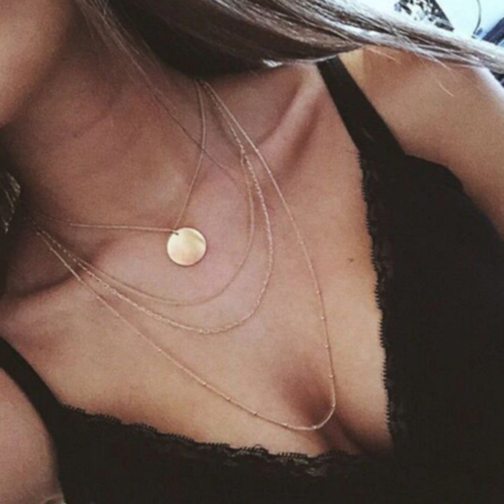 3 for $20 Bella Coin Layered Necklace